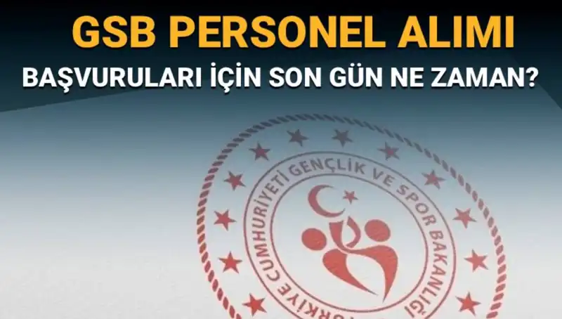 Gençlik ve Spor Bakanlığı Personel Alımı İçin Başvuru Süreci Açıkladı