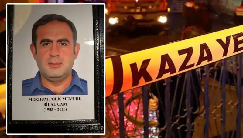 Trafik Kazasında Hayatını Kaybeden Polis Memuru, Kamuoyunu Üzüntüye Boğdu