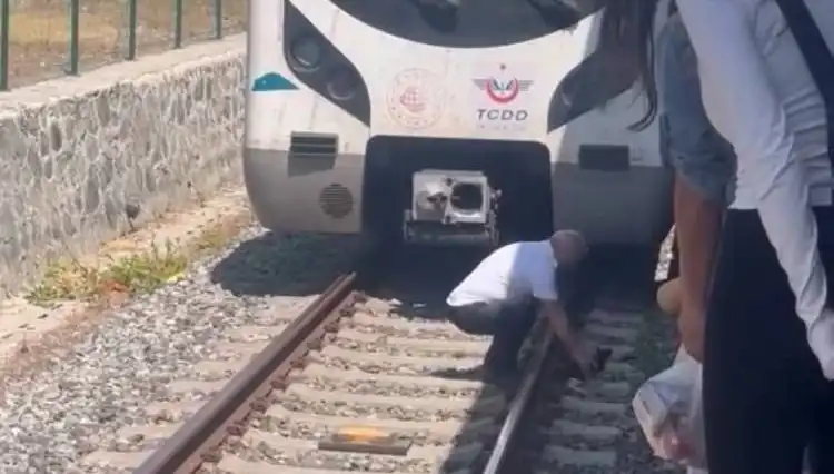 Raylardaki Kediyi Fark Eden Makinist, Marmaray'ı Durdurdu