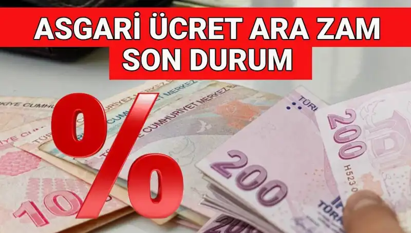 Asgari Ücrete Ara Zam Gelir Mi? Tarih ve Miktar Ne Olacak?