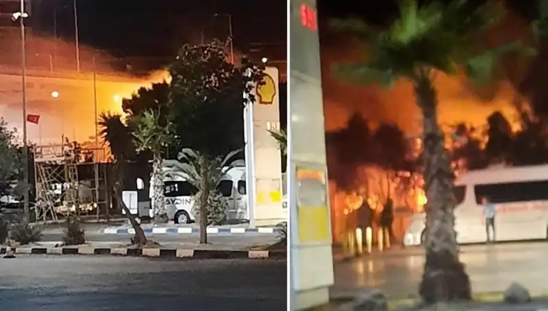 İzmir Otogarı'nda Yangın: Yangın Söndürme Ekipleri Hızla Müdahale Etti