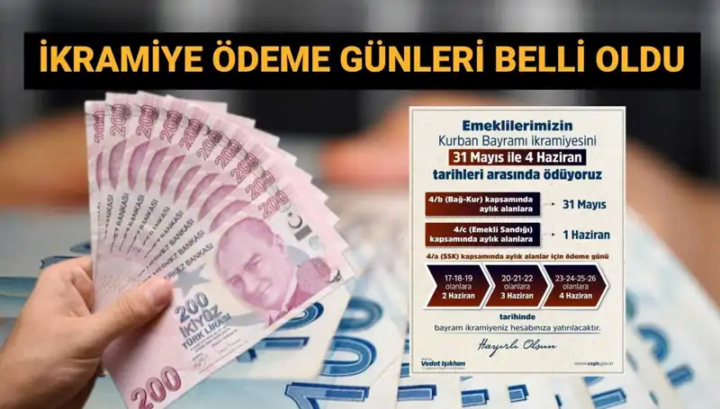 Emekli Bayram İkramiyeleri İçin Tarih Sonunda Belli Oldu!